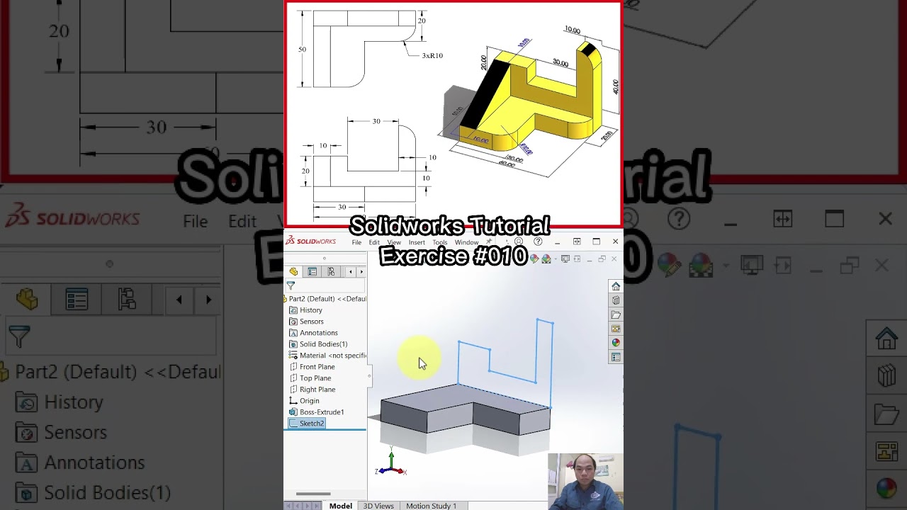 Solidworks Tutorial Exercise #010