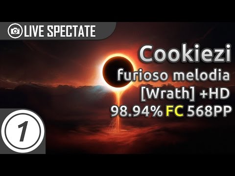 Cookiezi | gmtn. (witch's slave) - furioso melodia [Wrath] HD 99.12% FC 568pp