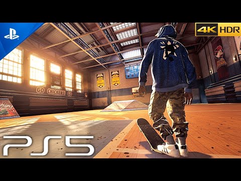 (PS5) Tony Hawk's Pro Skater 1 + 2 Gameplay   Ultra High Realistic Graphics [4K HDR 60 FPS]
