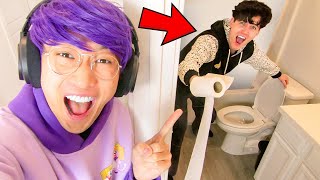 ROBLOX NEED MORE POOP IN REAL LIFE!? (LANKYBOX ADAM Is LOCKED In the TOILET!?)