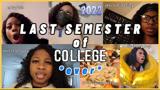 *realistic* COLLEGE WEEK IN MY LIFE: 1st week of classes of my last semester EVER!