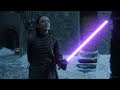 Arya vs Brienne Lightsaber Duel | Game of Thrones ...