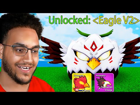 Fully Awakening NEW Eagle Fruit in Blox Fruits