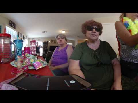 Talias 1st birthday Smash cake (time lapse)