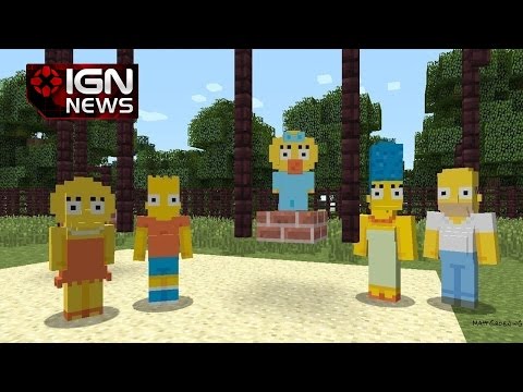 The Simpsons Skins Revealed: Minecraft Surprise!