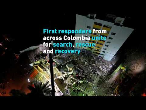 First responders from across Colombia unite for search, rescue and recovery efforts in Cali