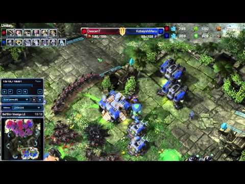 HotS TvZ vs Masters terran off racing Zerg - Base trade bio vs Roach Bane