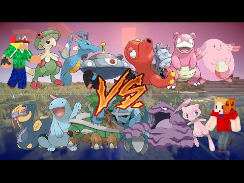 OP SLOWKING? - pixelmon lucky blocks #1- Ft. Tewtiy