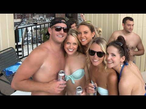 A walk around the pool party at 1120 North LaSalle
