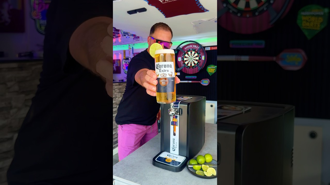 Perfect Draft - Corona Extra Edition #perfectdraft #coronaextra #mancavebartender