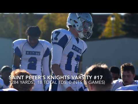 Ryan Licandro - St Peter Knights - Gr. 11 - Ottawa High School Football NCSSAA Champions 2017