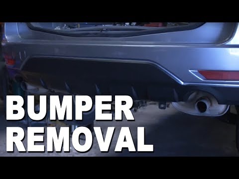 How To Install a Rear Bumper Cover - 2010 Subaru Forester