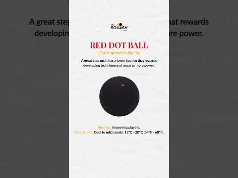 Are you using the wrong squash ball?