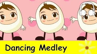Dancing Medley | Nursery Rhymes Collection | Humpty Dumpty, Skidamarink, Teddy Bear
