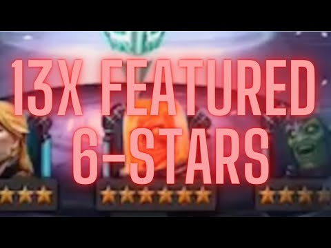 Barrage's 13X 6-Star Featured Crystal Opening!