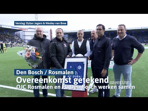 OJC Rosmalen tekent samenwerkingsovereenkomst met FC Den Bosch I Dtv Den Bosch