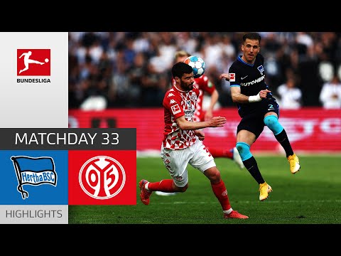 Hertha Berlin - 1. FSV Mainz 05 | 1-2 | Highlights | Matchday 33 – Bundesliga 2021/22