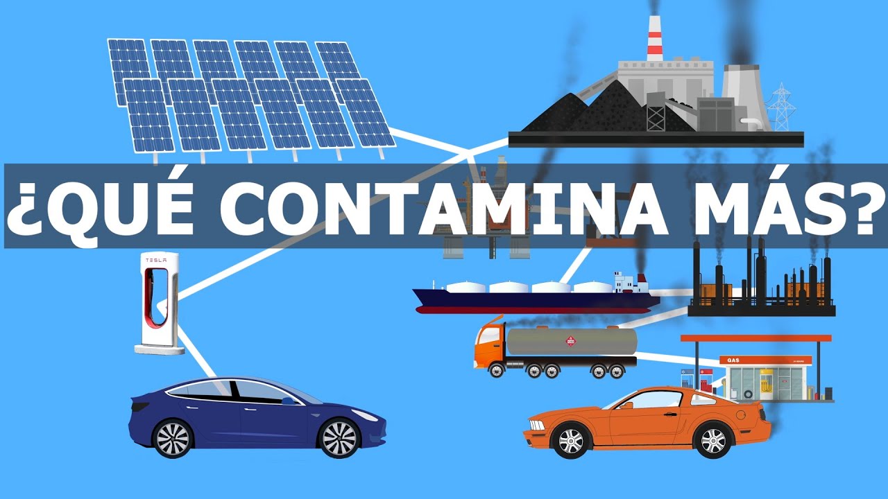 Coche eléctrico VS gasolina/diésel: ¿quién contamina más?