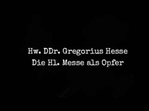 Die Hl Messe als Opfer