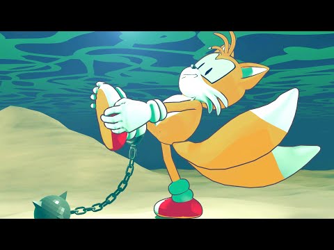 Tails Saves Sonic: The Best Ending of the Drowning FNF animation