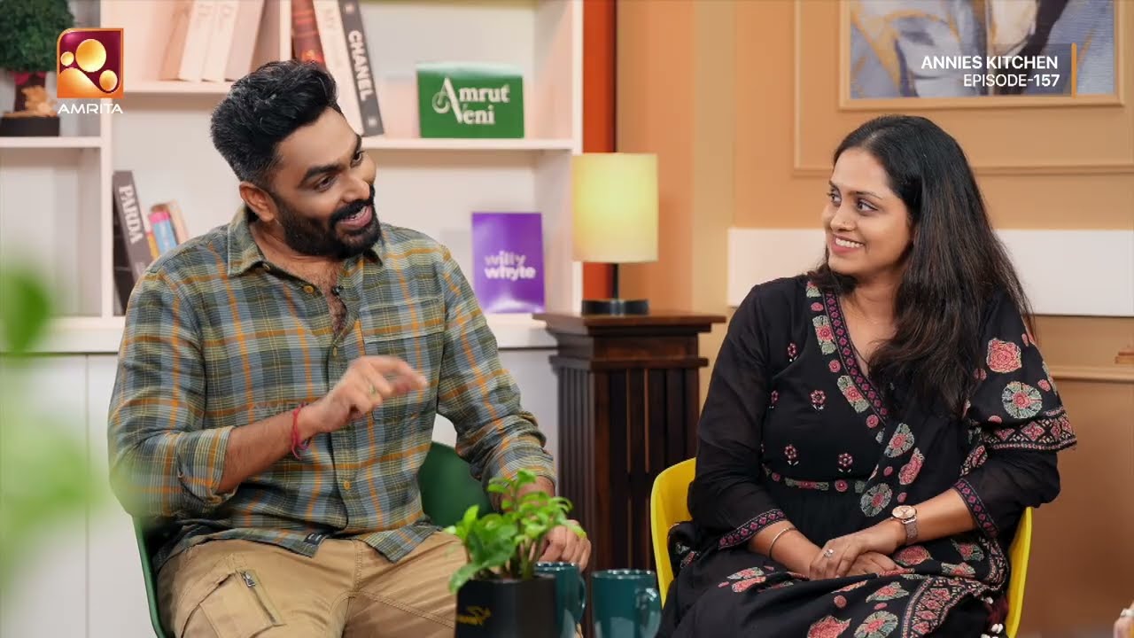 "ഞങ്ങളുടെ പ്രണയം" രഞ്ജിൻ രാജ് | Annie’s Kitchen | Ep 157