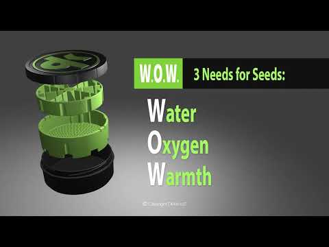 Cannakan™: KAN™ - Seed germination and growth tray system.