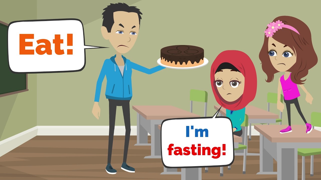 Fatima is fasting, but her teacher does this!