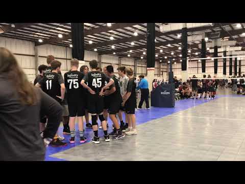 San Mateo volleyball tournament Rage vs IVA