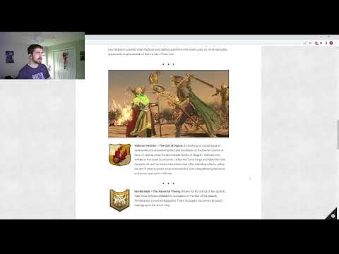 Talking about theTotal War Warhammer 3 Immortal Empires Faction Changes