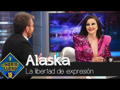 Alaska y la libertad de expresión tras la polémica con Miguel Bosé y Victoria Abril - El Hormiguero