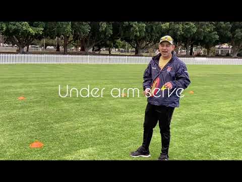 How to play Speedminton outdoors