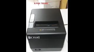 EPOS TEP 300 Printer Installation
