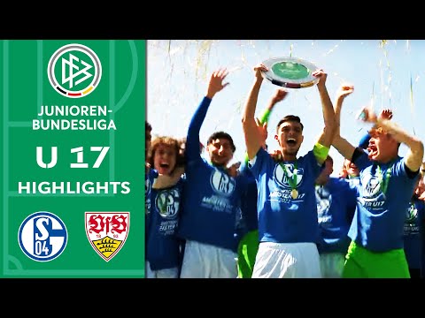 Schalke ist Meister! | Schalke 04 - Stuttgart | Highlights | U 17 - FINALE | B-Junioren Bundesliga