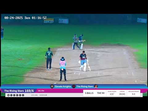 ELEVATE KNIGHTS vs THE RISING STARS