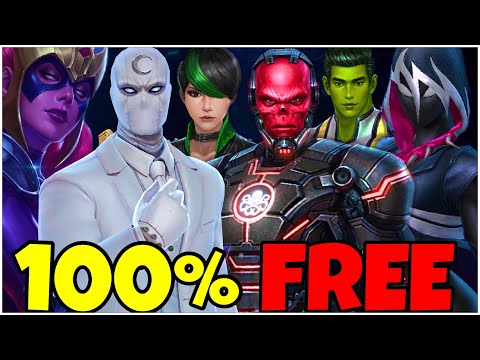 FREE TRANSCENDED CHARACTER SELECTOR!!! RANKING GUIDE l Marvel Future Fight
