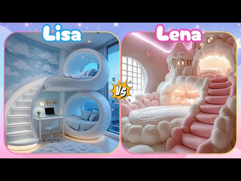 Lisa or Lena 😍🎉🎉💖😊 #random #cute #fypシ゚ #lena #lisa #bedroom #trending #lisaorlena
