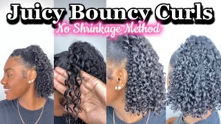 Wash & Go Combo For Juicy Defined Curls | How To Get Rid Of Shrinkage |