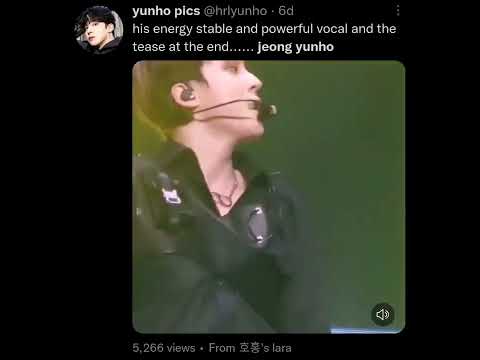 Yunho's powerful dance and stability is out of this world 🤌