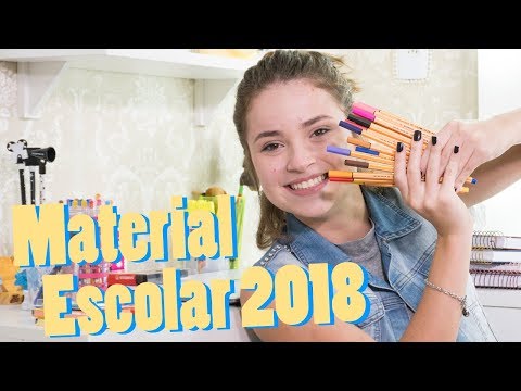 MEU MATERIAL ESCOLAR - 2018 - Raissa Chaddad