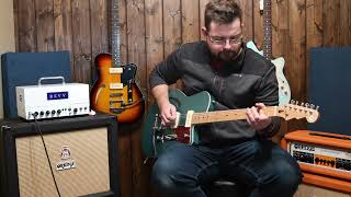 Video thumbnail for Reverend Club King 290, REVV G2 Overdrive and D20 -The Village Guitarist, LLC.- #reverend #guitar by Ted Spacagna