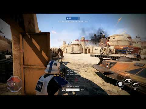 Attack on Tatooine - Star Wars Battlefront II Galactic Assault