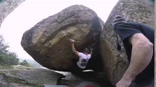 Video thumbnail of Jako, 8a. La Cabrera