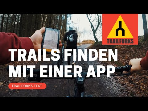 Find trails in the area with Trail Forks App (test and explanation) #canyon #canyontorque