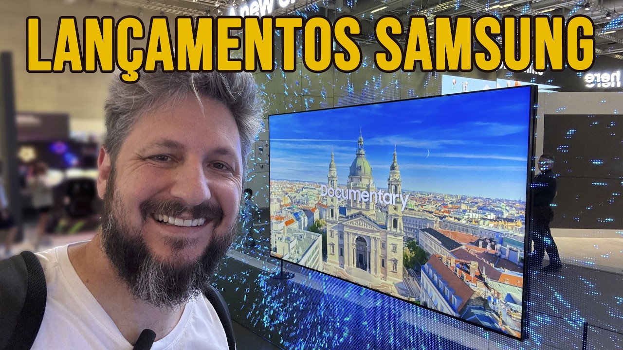 TOP 4 da Samsung na IFA: projetores, TV Micro LED e mais! Veja as novidades