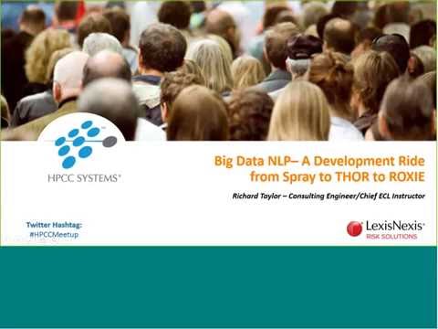 HPCC Systems NLP Overview