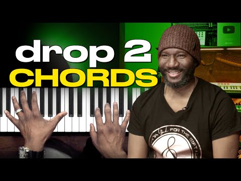 How to Play Drop 2 Piano Chords - Bruce Hornsby Style | Rodney East