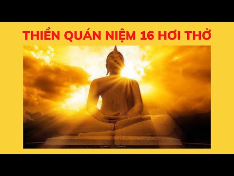 BÀI DẪN THIỀN 16 HƠI THỞ - QUÁN NIỆM HƠI THỞ  liên tục, sẽ đem lại những thành quả và lợi lạc lớn !