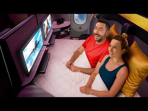 24h dans la meilleure business classe au monde ! (en couple)