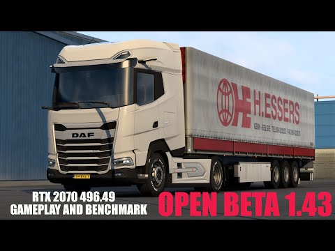 Euro Truck Simulator 2 1.43 Open Beta | Gameplay & Performance Test