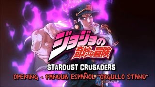 Stand Proud (Opening Version) - Fandub Español [Lyric Video]